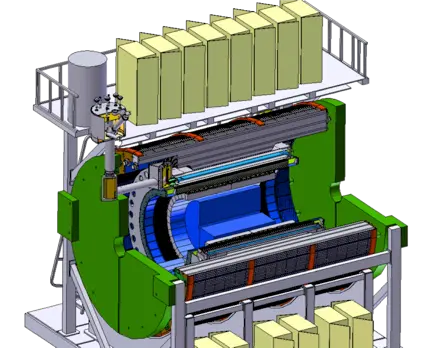 Engineering drawing of sPHENIX