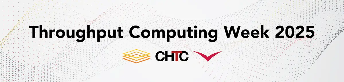 Throughput Computing Week 2025 Banner