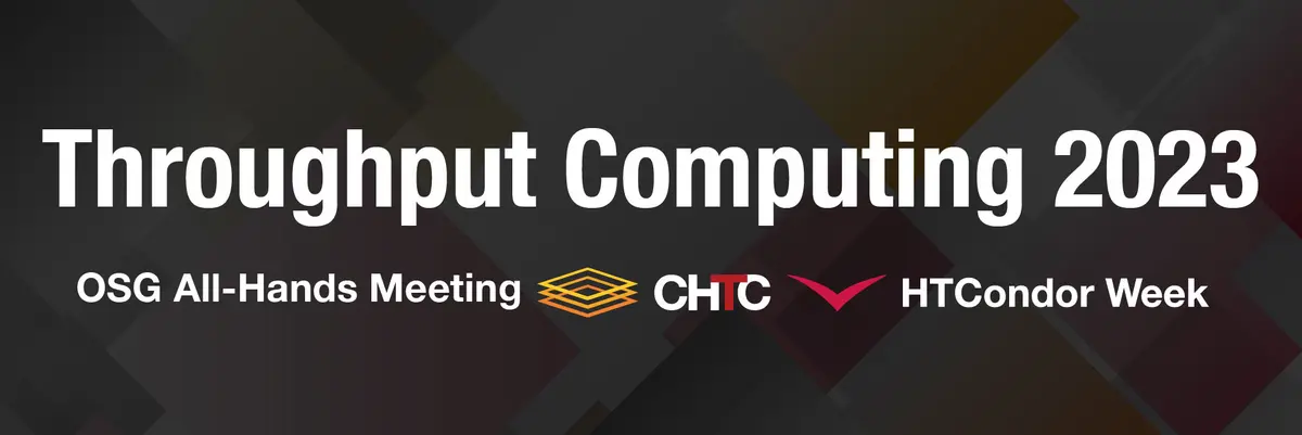 Throughput Computing 2023 Banner